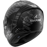 Casque intégral SHARK spartan rs reptaia noir anthracite 2026