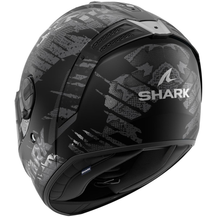 Casque intégral SHARK spartan rs reptaia noir anthracite 2026