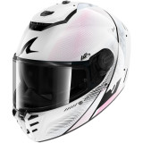 Casque intégral SHARK spartan rs speed-tech blanc violet noir 2026