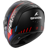 Casque intégral SHARK spartan rs speed-tech noir bleu rouge 2026