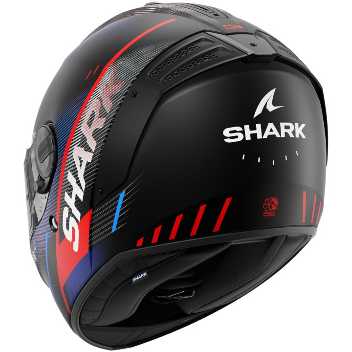 Casque intégral SHARK spartan rs speed-tech noir bleu rouge 2026