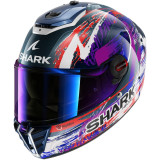 Casque intégral SHARK spartan rs carbon zarco signature carbone blanc violet 2026