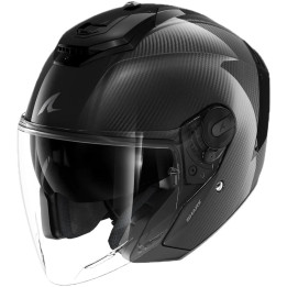 Casque jet SHARK rs jet carbon skin carbone noir 2026