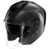 Casque jet SHARK rs jet carbon skin carbone noir 2026