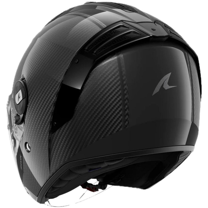Casque jet SHARK rs jet carbon skin carbone noir 2026