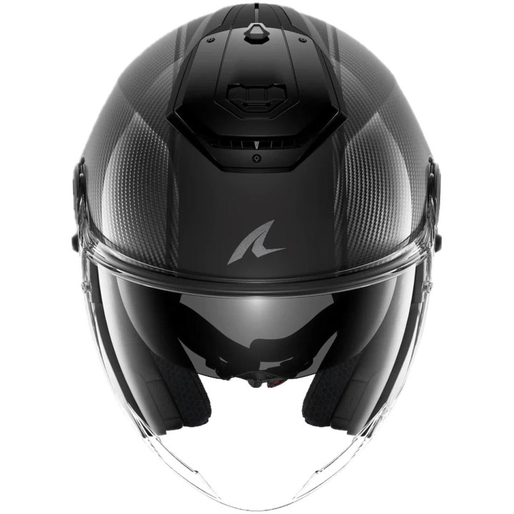 Casque jet SHARK rs jet carbon skin carbone noir 2026