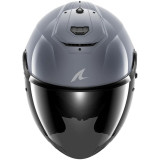 Casque jet SHARK rs jet carbon dark shadow gun argent 2026