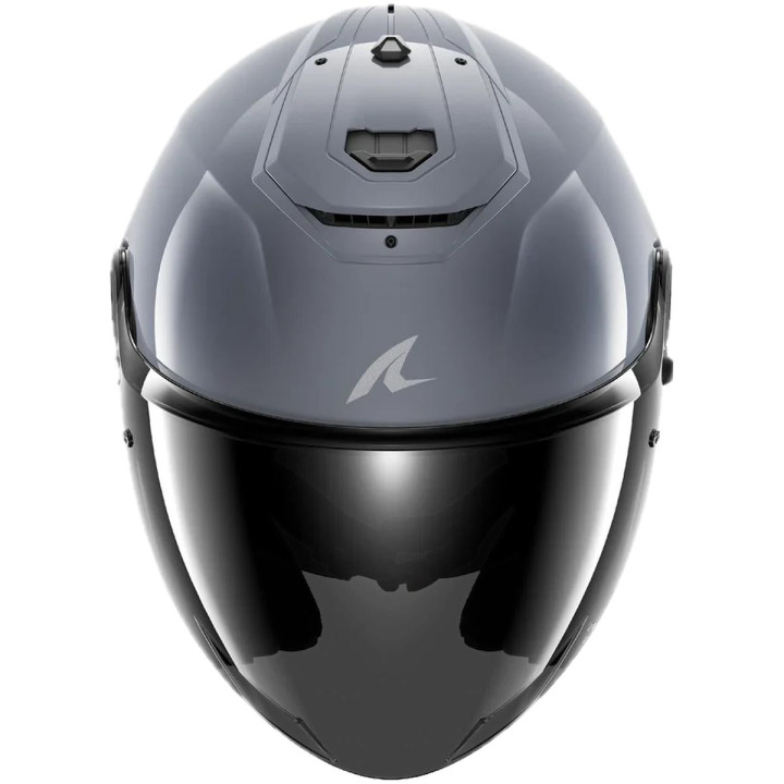 Casque jet SHARK rs jet carbon dark shadow gun argent 2026