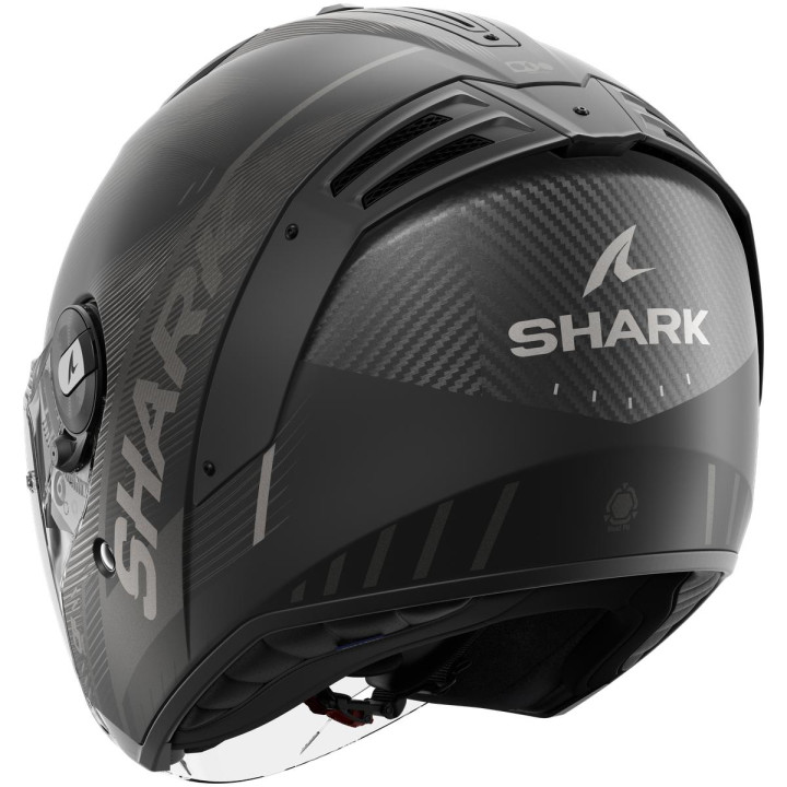 Casque jet SHARK rs jet carbon speed-tech carbone anthracite noir 2026