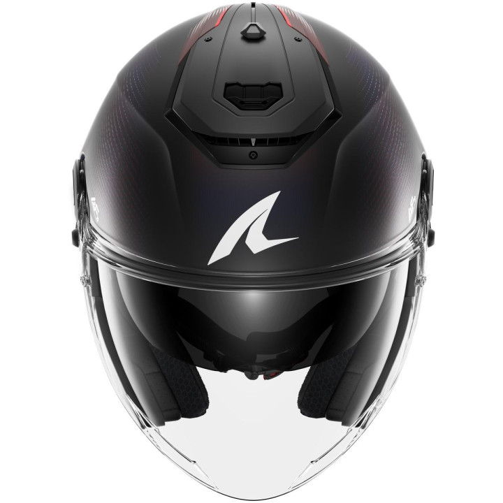 Casque jet SHARK rs jet carbon speed-tech carbone bleu rouge 2026