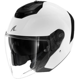 Casque jet SHARK rs jet blank blanc 2026 | Oxmoto
