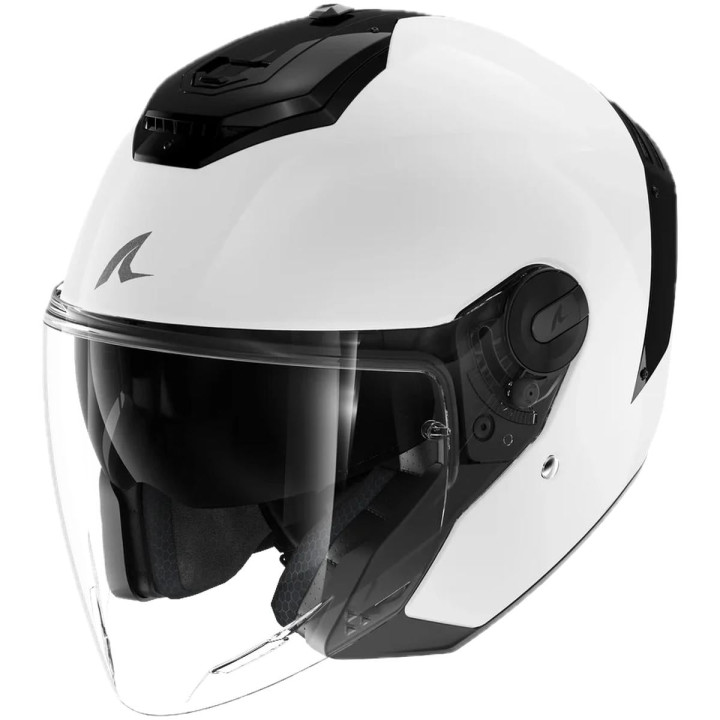 Casque jet SHARK rs jet blank blanc 2026 | Oxmoto
