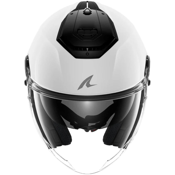 Casque jet SHARK rs jet blank blanc 2026 | Oxmoto