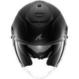 Casque jet SHARK rs jet blank noir mat 2026 | Oxmoto