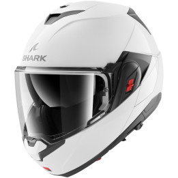 Casque modulable SHARK oxo blank blanc nacré 2026 | Oxmoto