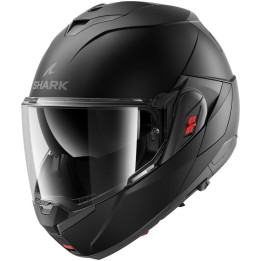 Casque modulable SHARK oxo blank noir mat 2026 | Oxmoto