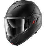 Casque modulable SHARK oxo blank noir mat 2026 | Oxmoto