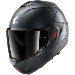 Casque modulable SHARK oxo dark shadow bleu mat 2026