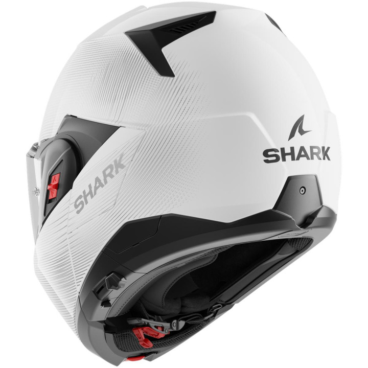 Casque modulable SHARK oxo sp lyne blanc argent 2026