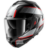 Casque modulable SHARK oxo sikter noir argent 2026 | Oxmoto