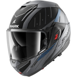Casque modulable SHARK oxo rydger anthracite bleu noir 2026