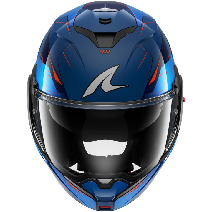 Casque modulable SHARK oxo mekarium bleu orange 2026