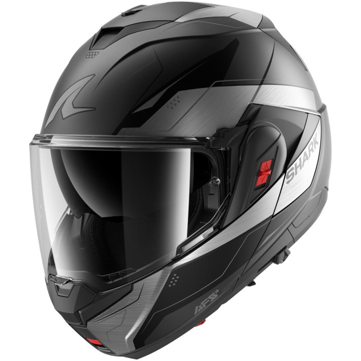 Casque modulable SHARK oxo mekarium anthracite noir 2026