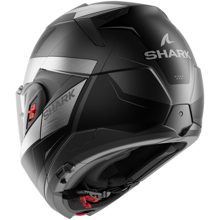Casque modulable SHARK oxo mekarium anthracite noir 2026