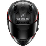 Casque intégral SHARK aeron motogp carbone anthracite rouge 2026