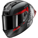 Casque intégral SHARK aeron-gp fim racing #2 motogp carbone anthracite rouge 2026