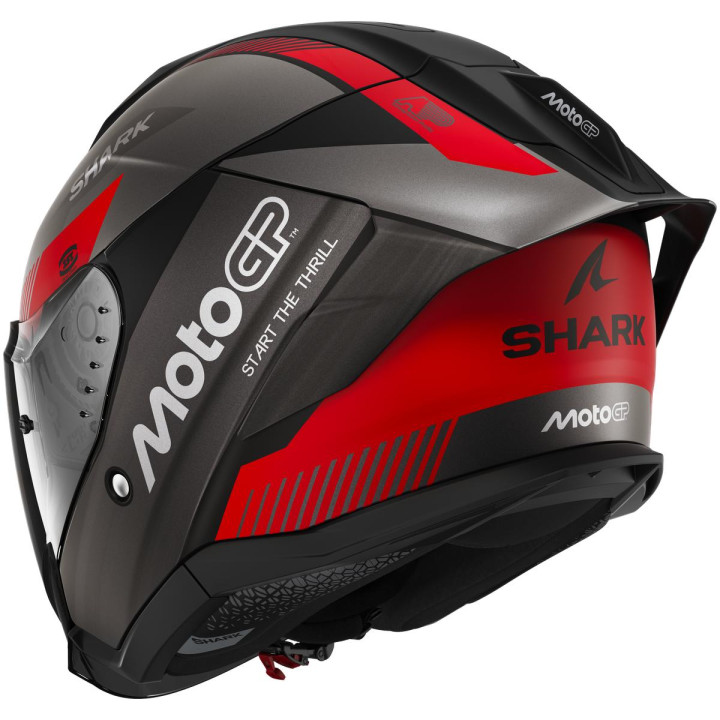 Casque jet SHARK skwal jet cup motogp noir anthracite rouge 2026