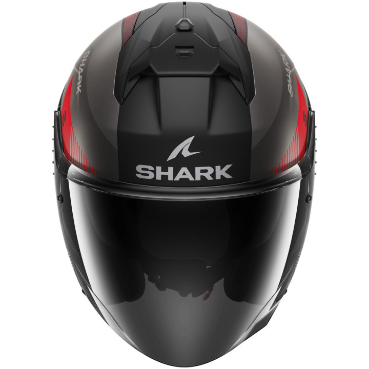 Casque jet SHARK skwal jet cup motogp noir anthracite rouge 2026