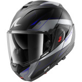 Casque modulable SHARK oxo mekarium noir bleu 2026 | Oxmoto