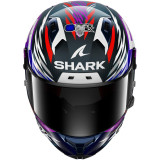 Casque intégral SHARK aeron-gp fim racing #2 replica zarco signature 2026 carbone violet 2026