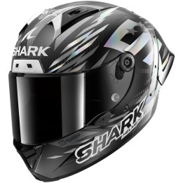 Casque intégral SHARK aeron-gp fim racing #2 replica zarco winter test 2026 carbone anthracite 2026