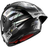 Casque intégral SHARK aeron-gp fim racing #2 replica zarco winter test 2026 carbone anthracite 2026