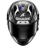 Casque intégral SHARK aeron-gp fim racing #2 replica zarco winter test 2026 carbone anthracite 2026