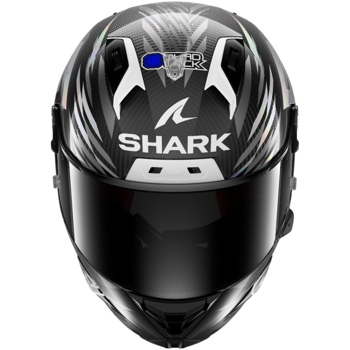Casque intégral SHARK aeron-gp fim racing #2 replica zarco winter test 2026 carbone anthracite 2026