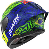 Casque intégral SHARK skwal cup replica granado bleu vert jaune 2026