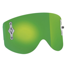 Écran Scott recoil xi/80's - green chrome works | Oxmoto