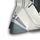 Protège nez Scott split otg - noir | Oxmoto