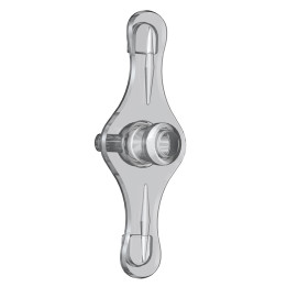 Attache tear-off Scott écran primal/hustle/split otg 30mm ranslucide 10pcs