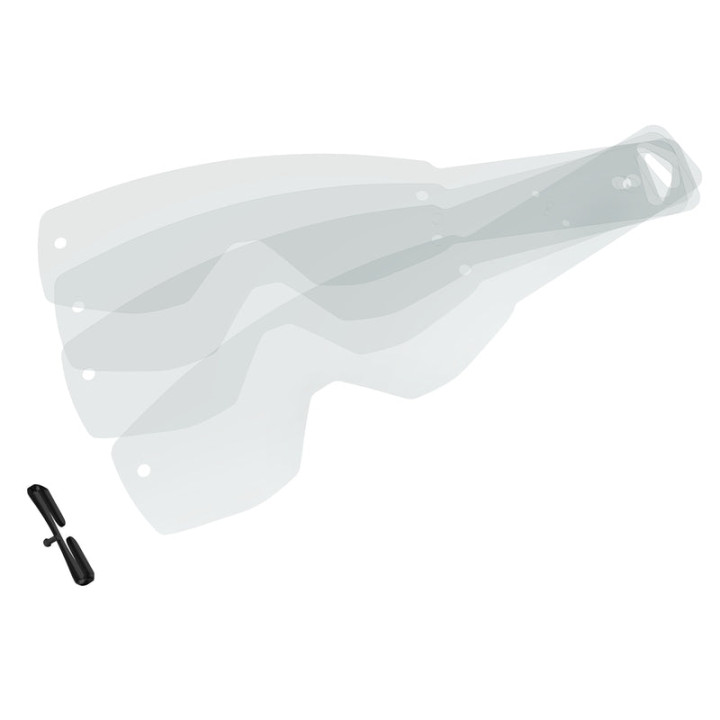 Tear off Scott hustle x wfs - 20pcs | Oxmoto