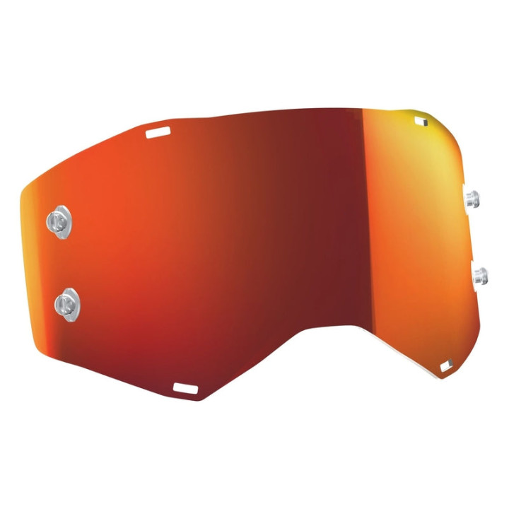 Écran Scott works prospect/fury - orange chrome | Oxmoto