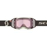 Masque Scott prospect 2.0 amp deep brown/beige - écran rose