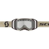 Masque Scott prospect 2.0 enduro ls desert beige/dirt brown - écran light sensitive grey