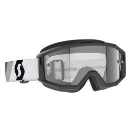 Masque Scott split otg - noir premium/blanc écran clair works