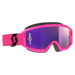 Masque Scott primal chrome - rose/noir écran purple chrome works