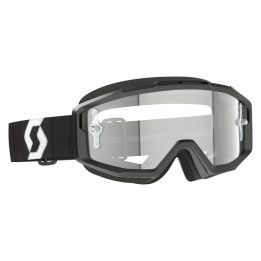 Masque Scott split otg - noir/blanc écran clair works