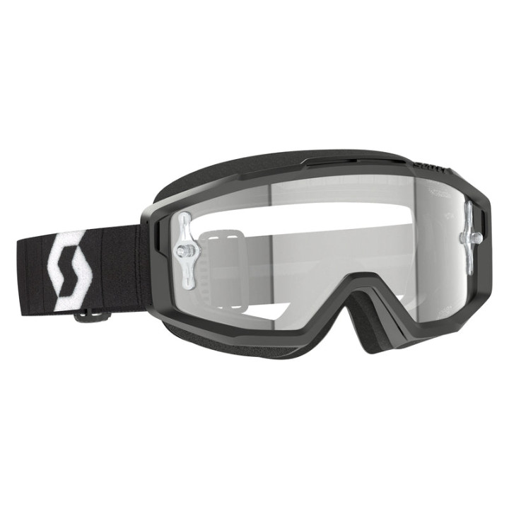 Masque Scott split otg - noir/blanc écran clair works